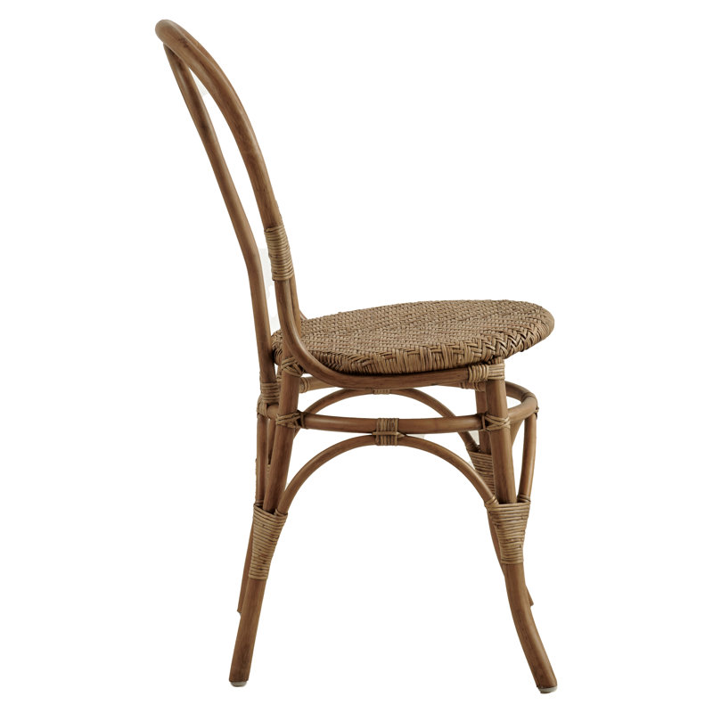 Chaise d'appoint en rotin Alanis Lulu
