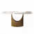 Plateau blanc / base or