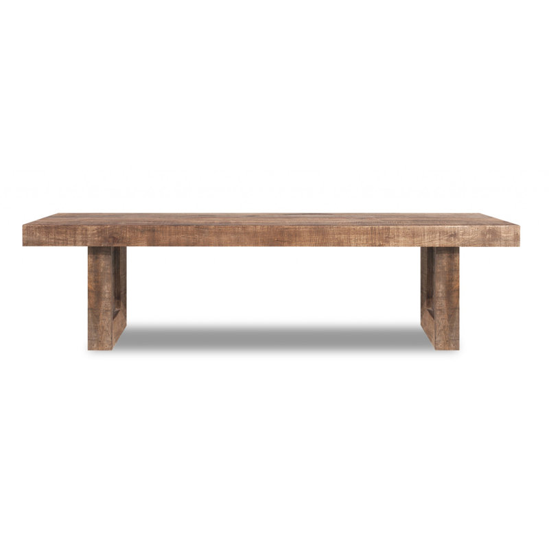 Banc en bois massif Gerken