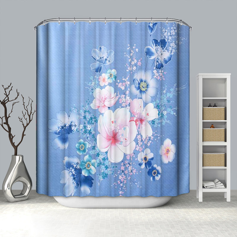 Allia Floral Shower Curtain