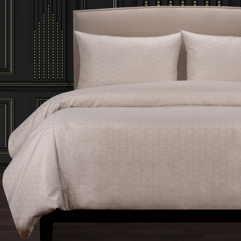 Star Attraction Luxury Single Duvet Cover, Twin Duvet Cover, Champagne