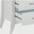 White 2-Drawer Nightstand