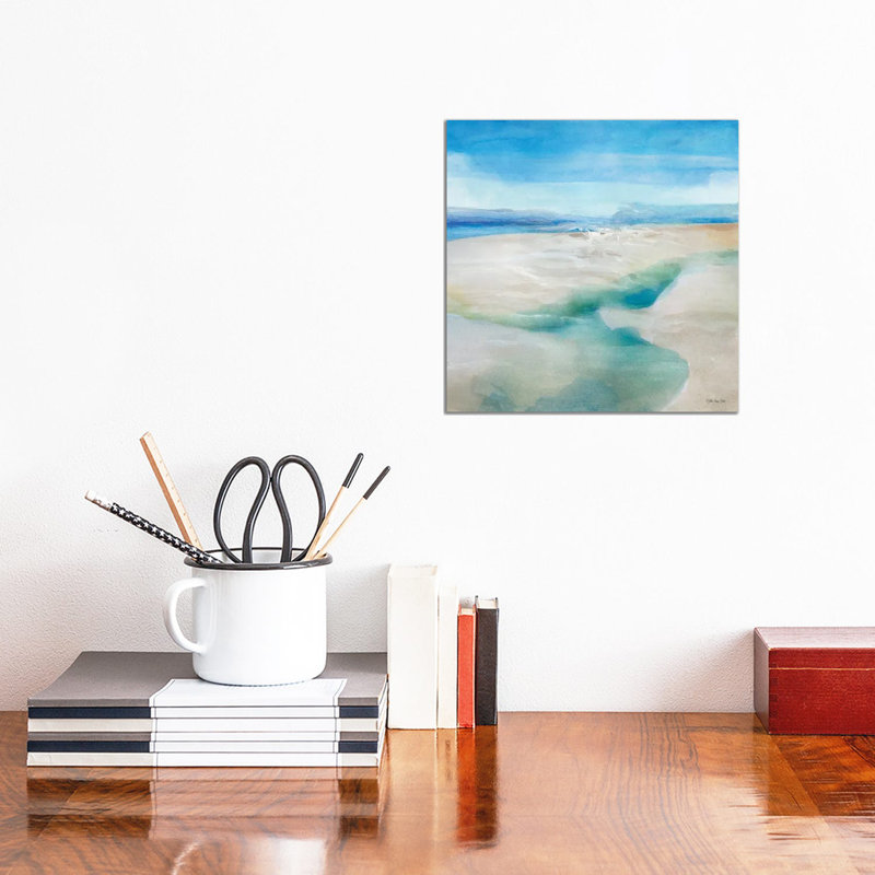 Cool Waters II by Stellar Design Studio - Painting on Canvas, 30.48 cm H x 30.48 cm W, Wrapped Canvas