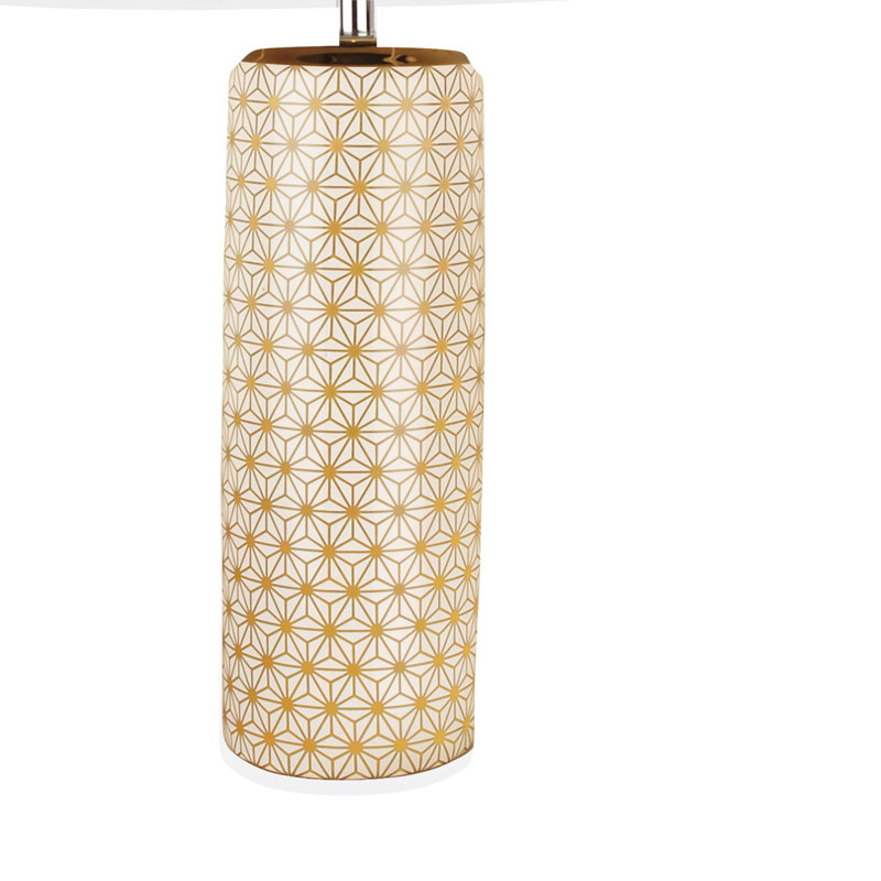 Culbertson Ceramic Table Lamp, Gold
