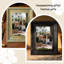 Cadre photo noir classique moderne 3 pièces pour décor de cheminée 8 "x 10"-794562099-794562103-794562098
