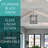 Hallveig 4 - Light Dimmable Lantern Square / Rectangle Chandelier