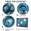 Royal Peacock Feather présent II - paon, art mural-237030918-237030919-237030924
