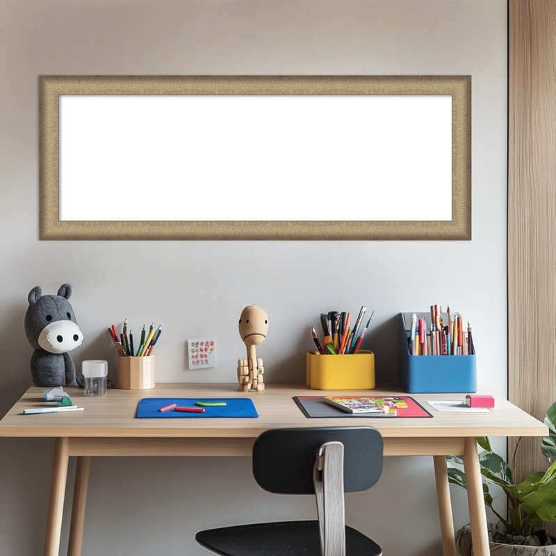 Tableaux d'organisation élégants et effilés brossés, H 15 po x l 39 po