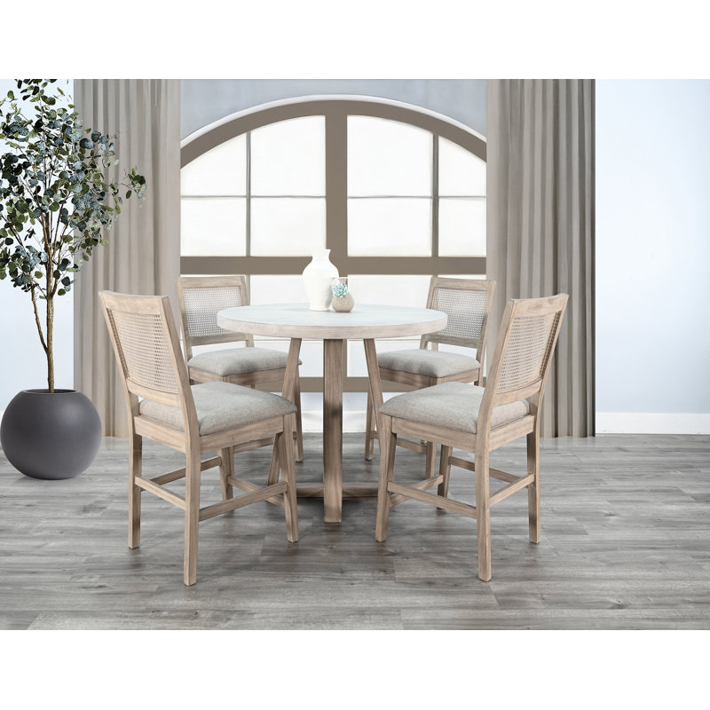 Rowan 42" Round Counter Dining Set