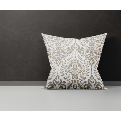  Adeline Square Cotton Pillow Cover & Insert
