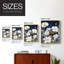 FLORAL Series CCCLLXVI-Impression encadrée de qualité supérieure - prête à être accrochée - aucun clou requis - aucun clou requis-510121865-510121866