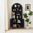 Aterion 70.9" Arched Storage Bookcase-1748222604