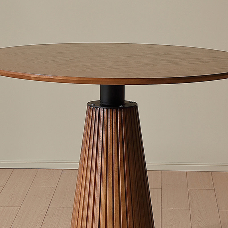 Carlane Pedestal Dining Table, 29.52”H x 43.30”L x 43.30”W