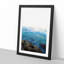 Barbados Seascape in Abstract - Picture Frame Graphic Art Print-55683270-55683267