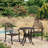 Medan Round 2 - Person Aluminum Bistro Set-115454330
