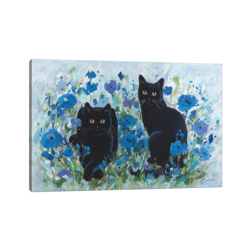 Blueming XII by Lisa Audit - Painting on Canvas, 66.04cm H x 101.6cm W x 3.81cm D, Wrapped Canvas