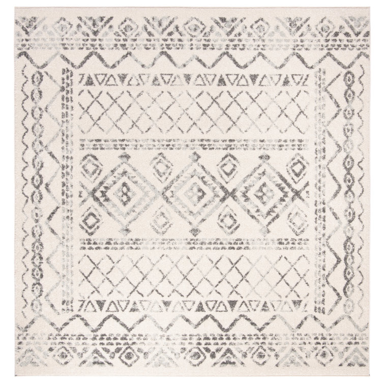 Canis Geometric Ivory/Grey Rug