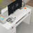 Rectangle Wood Reception Desk with Filing Cabinet