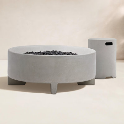 Rook Round Fire Pit Table