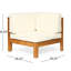 Chaise de coin Oana, beige-154287367-154287371