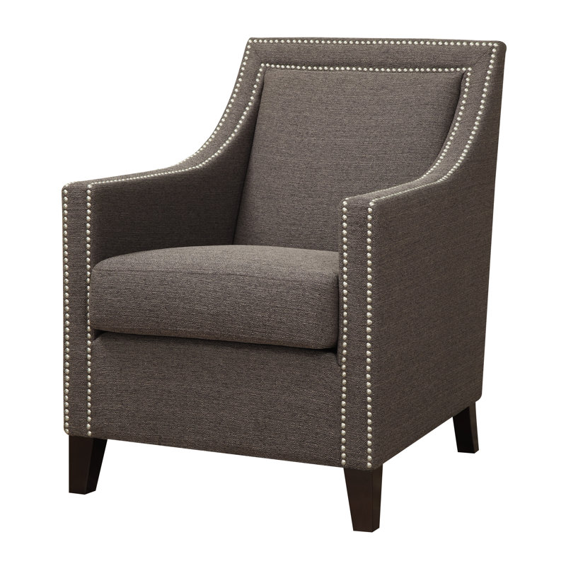 Upholstered Armchair, Brown