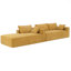 Canapé modulaire en L en chenille-1729343191