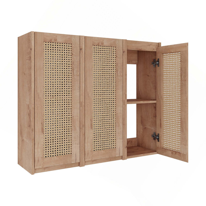 Olita Wall-Mounted Floating Bathroom Storage Cabinet