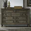 Ensemble de chambre avec lit-bateau, commode et miroir Aisja-102023852-124384458