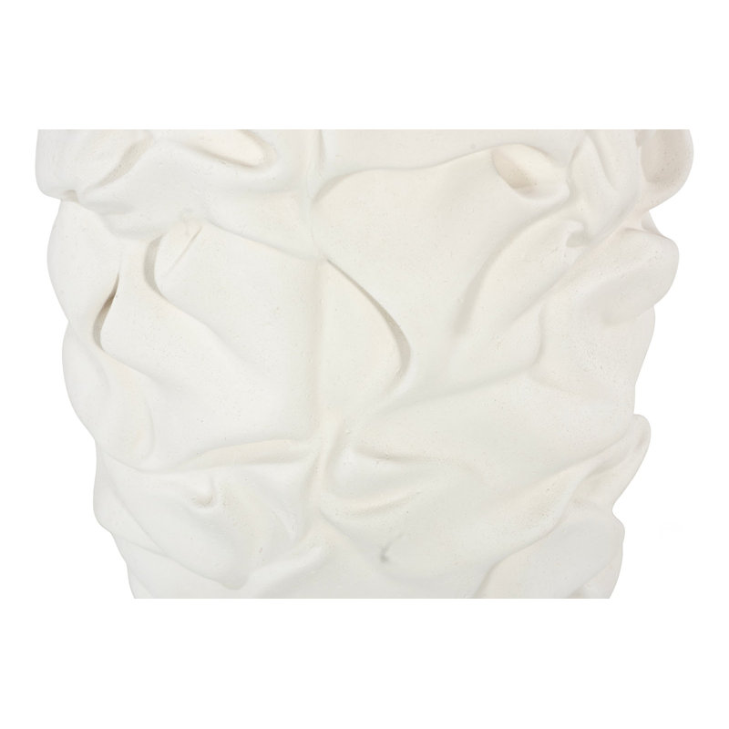 Drape Planter, White Stone, SM