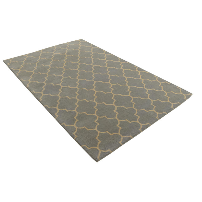 Tapis gris clair 5 x 8 Pharris