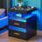 Gaelyn Sensor LED Nightstand with Ample Storage Space-1816259320