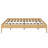 Simple & Modern Wood Platform Bed Frame with Stable Support System-207360895