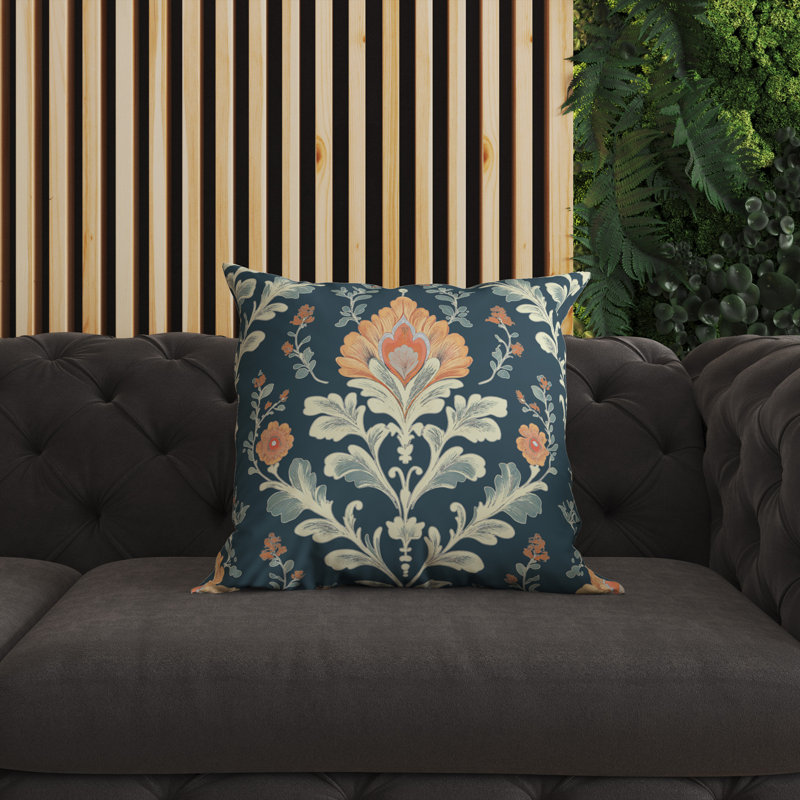 Gulrang Indoor/Outdoor 16x16, Square 16", Blue/Beige