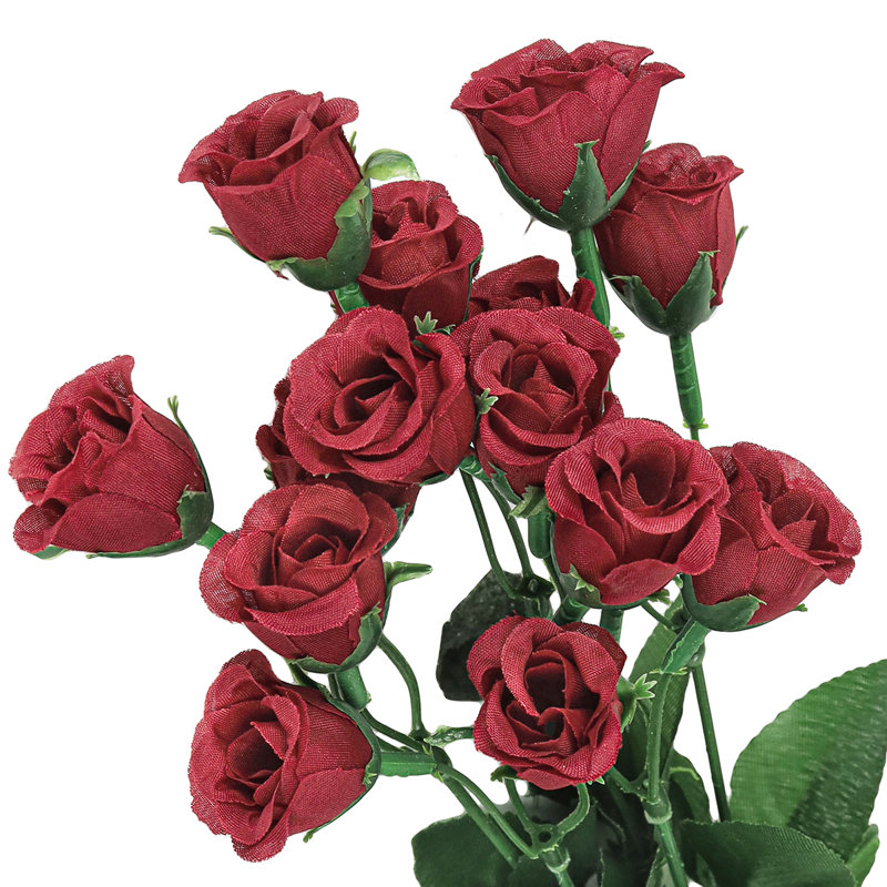 Bouquet de roses artificielles, Bourgogne