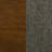 Grey and Dark Walnut 7-piece Dining Set