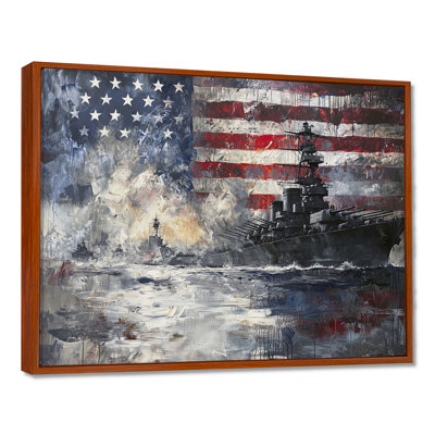 Ladye Pearl Harbor et Patriot Memories II - art mural américain pour le salon