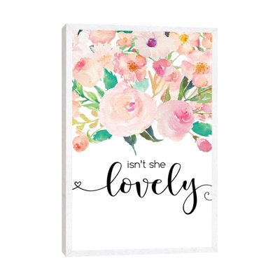 Isn't She Lovely - Painting on Canvas