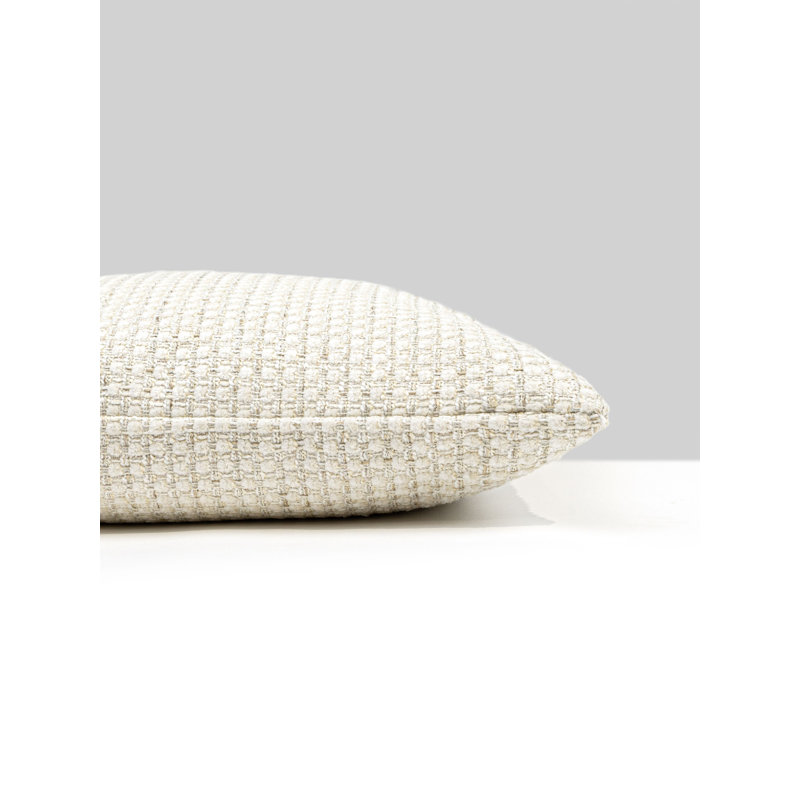 Coussin en coton réversible, Cygne, Carré 22 po