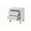 Table de chevet 2 tiroirs Crystal
