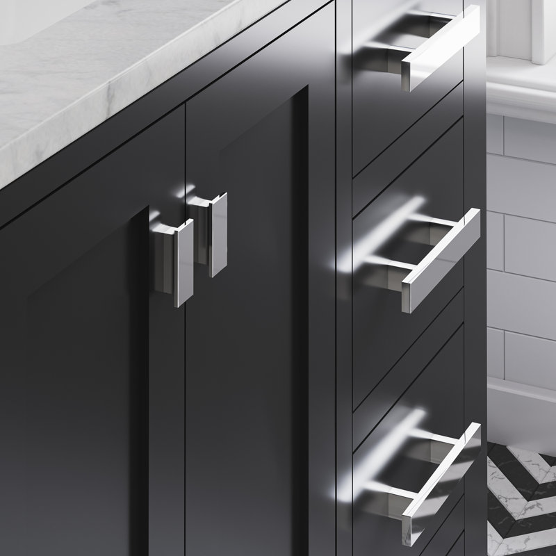 Steve 36'' W Single Vanity, Black