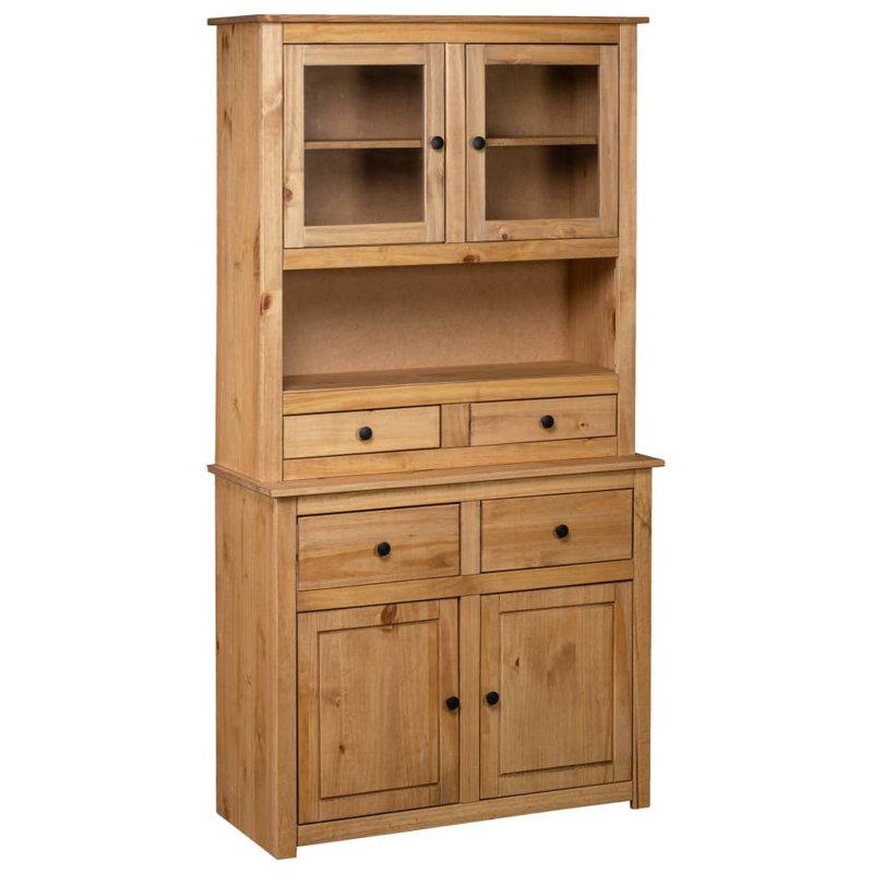 Amaris Display Cabinet, Natural