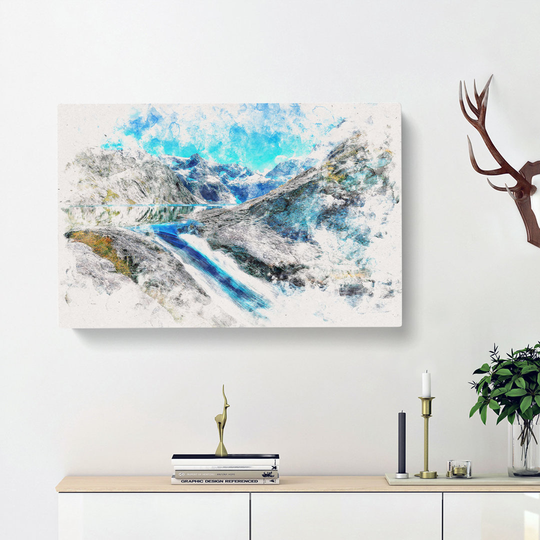 Fiordland National Park New Zealand - Wrapped Canvas