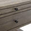 Table de chevet 1 tiroir, gris vieilli