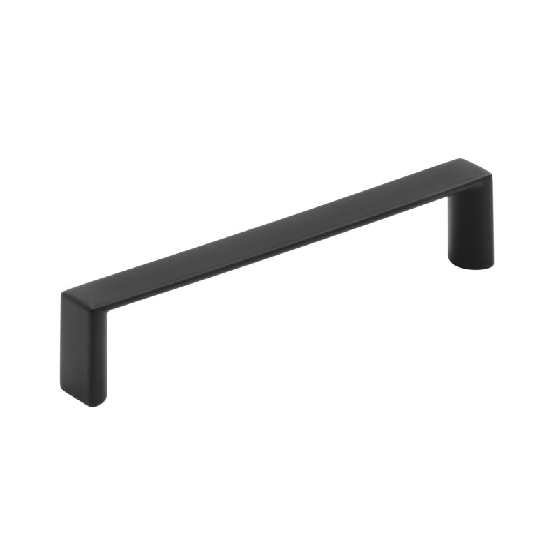 Poignée d'armoire noire mat centre à centre Metro 3-3 / 4 pouces (96 mm) - paquet de 25, Noir mat, 3 3/4"