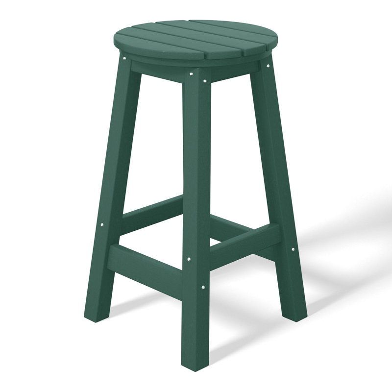 Tabouret d'extérieur Laguna, Vert foncé, 24"