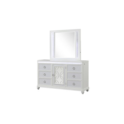 Ensemble de chambre avec très grand lit 5 pièces Abigale