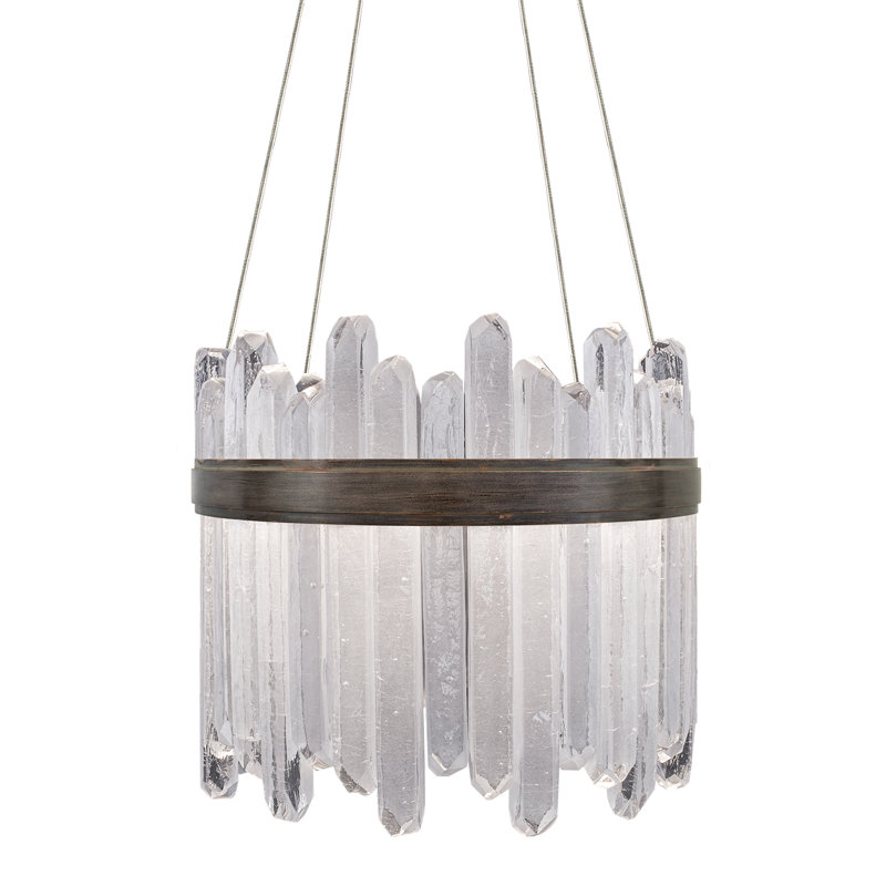 Lior 24 - Light Drum Chandelier, Bronze, 3000