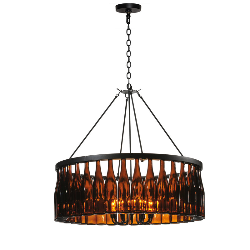 Tuscan Vineyard 12 - Light Chandelier