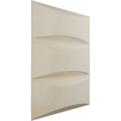 Panneau mural décoratif 3D traditionnel EnduraWall l 19 5/8 po x H 19 5/8 po, brume de perle métallique universelle (couvre 2,67 pieds carrés)