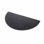 Tapis demi-rond en laine gris anthracite ou sauge